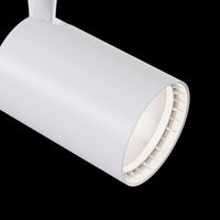 Faretto a LED per Sistema Illuminazione Binario 12W 4000K in Alluminio Vuoro  Bianco