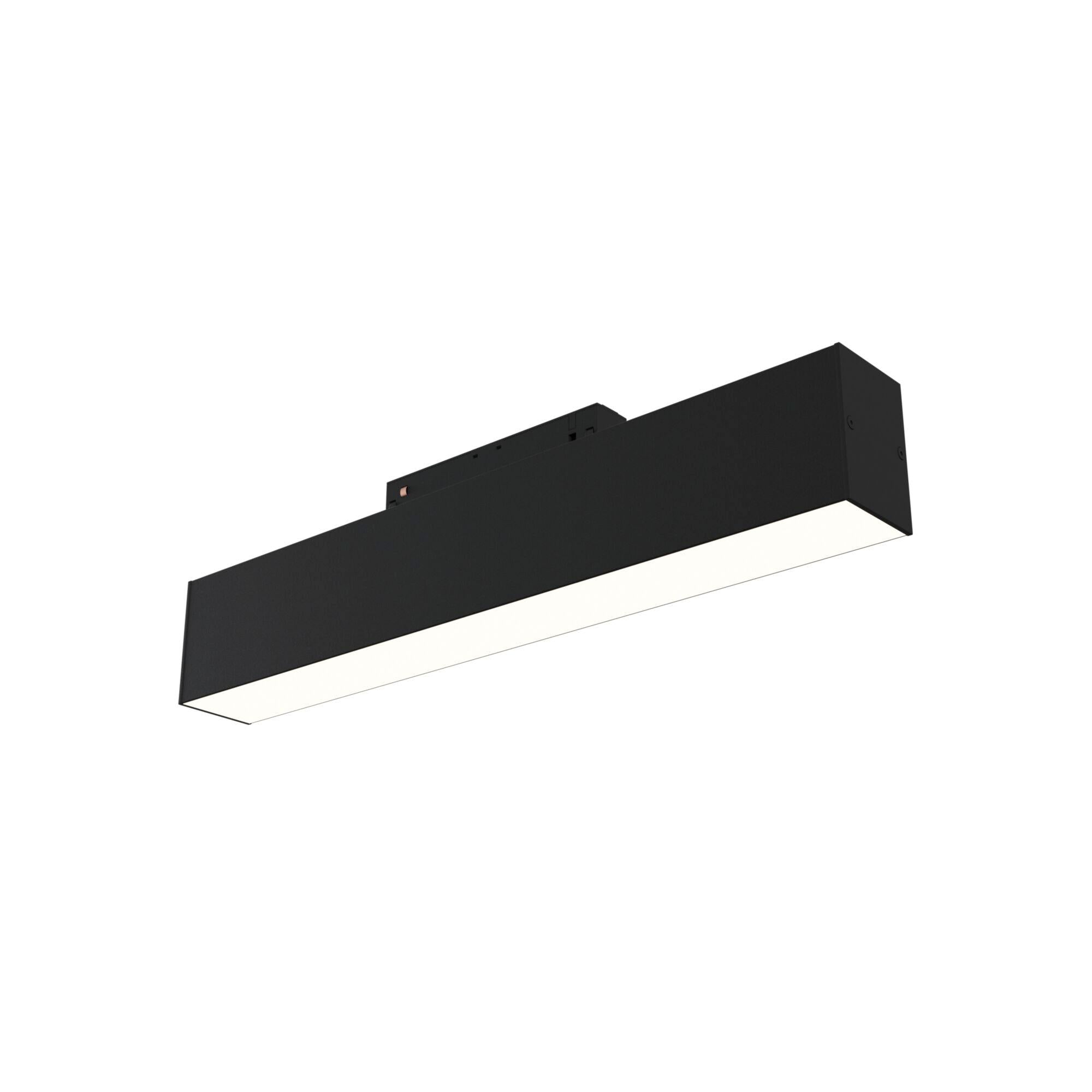 Lampada a LED per Sistema Illuminazione Binario 12W 3000K in Alluminio Basis  Nero