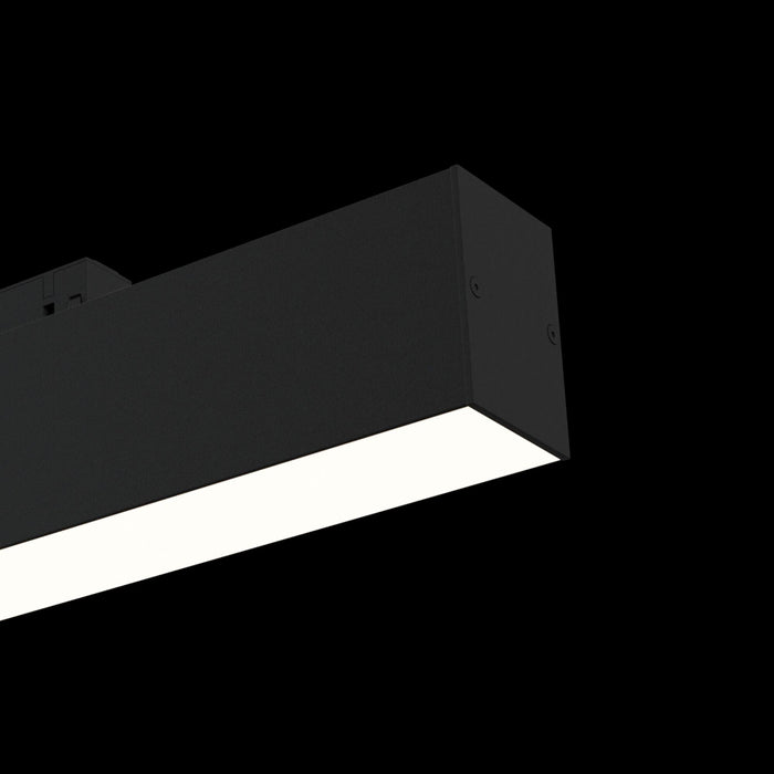 Lampada a LED per Sistema Illuminazione Binario 12W 3000K in Alluminio Basis  Nero