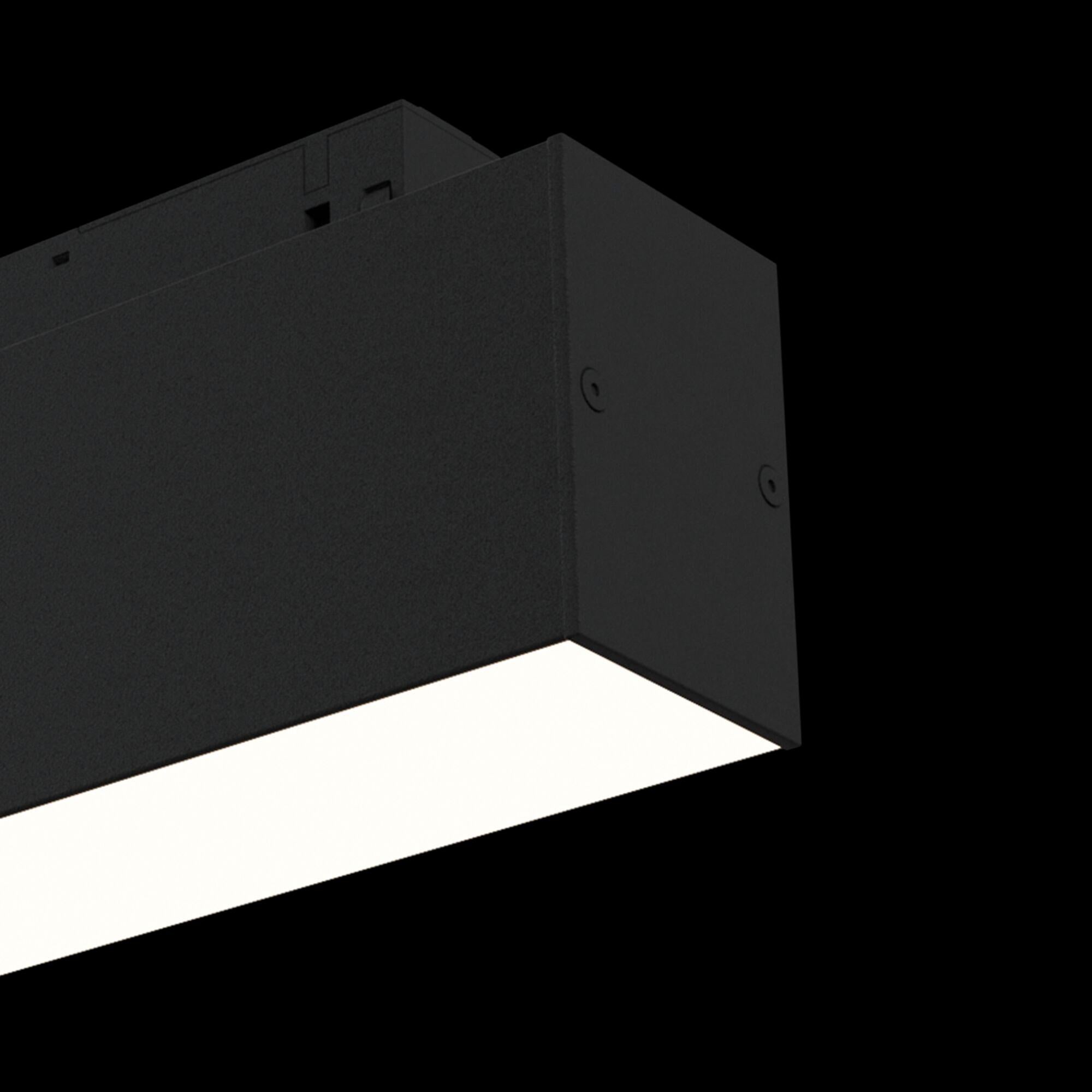 Lampada a LED per Sistema Illuminazione Binario 7W 3000K in Alluminio Basis  Nero