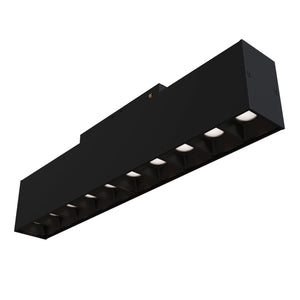 Lampada a LED per Sistema Illuminazione Binario 20W 3000K in Alluminio Points  Nero