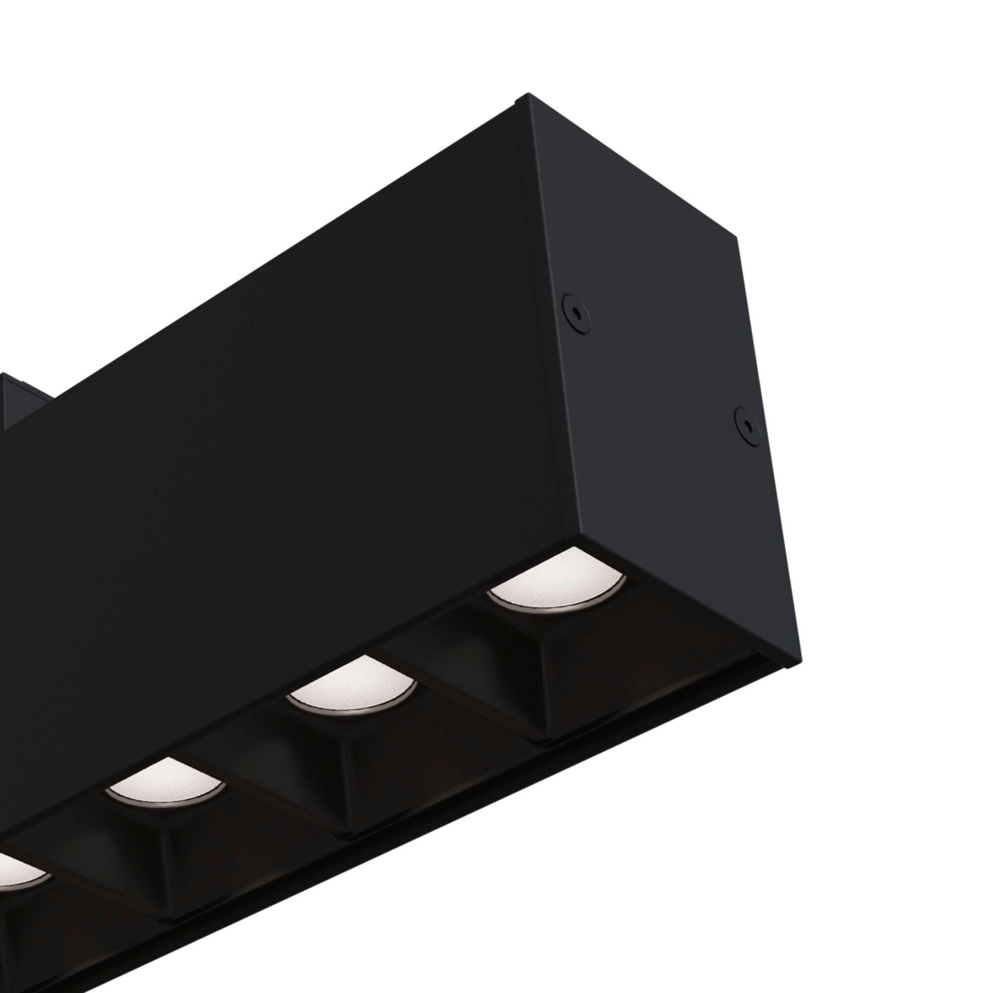 Lampada a LED per Sistema Illuminazione Binario 20W 3000K in Alluminio Points  Nero