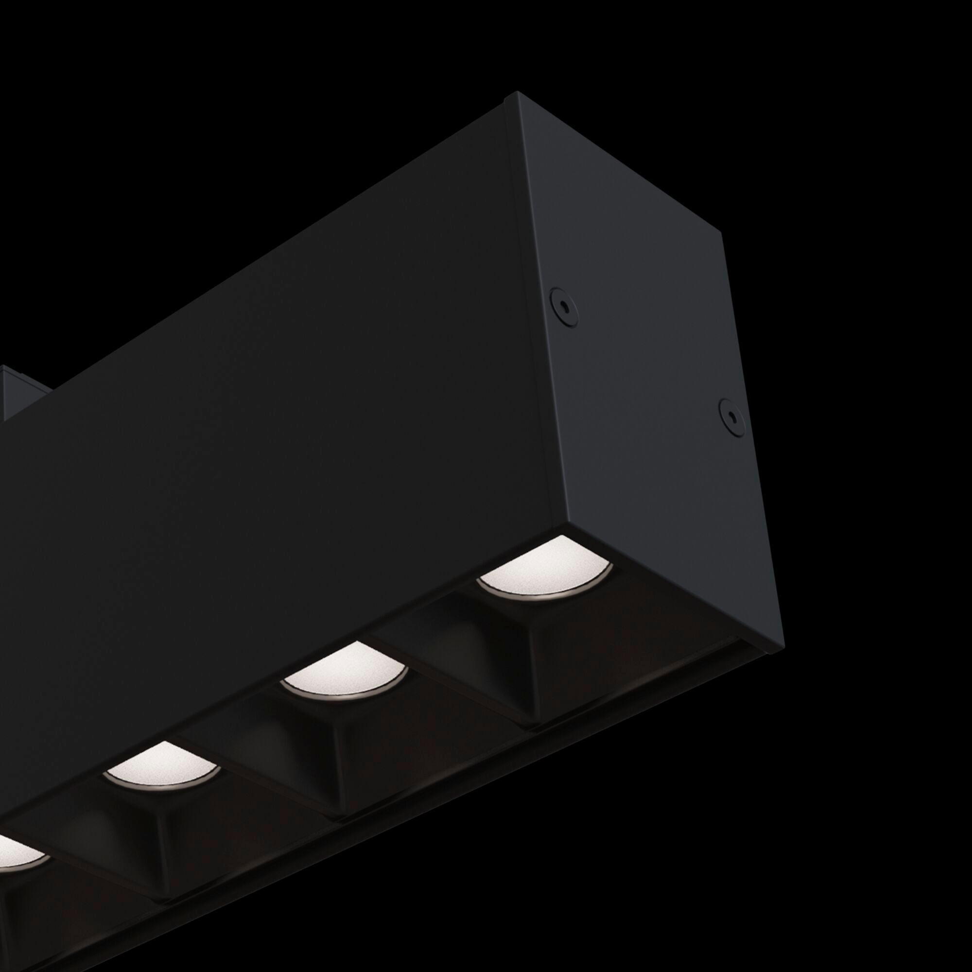 Lampada a LED per Sistema Illuminazione Binario 20W 3000K in Alluminio Points  Nero