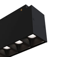 Lampada a LED per Sistema Illuminazione Binario 10W 3000K in Alluminio Points  Nero