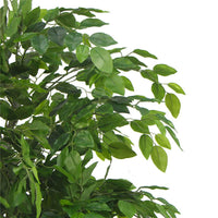 Pianta Artificiale H160 cm Ficus con Vaso Verde