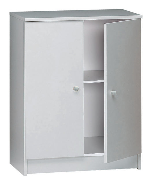 Mobile 2 Ante 62x80x34 cm Bianco Lisco