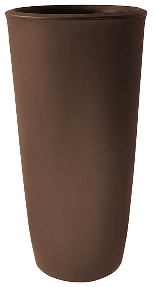 Vaso 35x50,5x99,5 cm in Polietilene Dafne 50 Bronzo