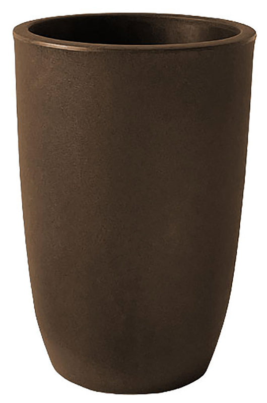 Vaso Ø30x45 cm in Polietilene Meti 30 Bronzo