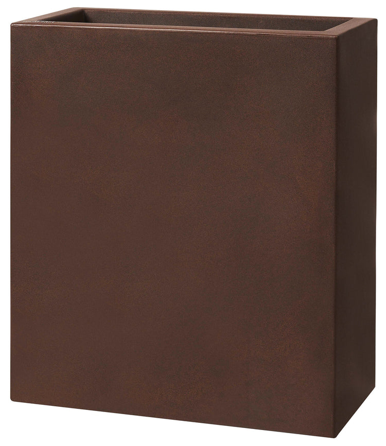 Vaso 79x39x90 cm in Polietilene Schio Tower Maxi 80 Bronzo