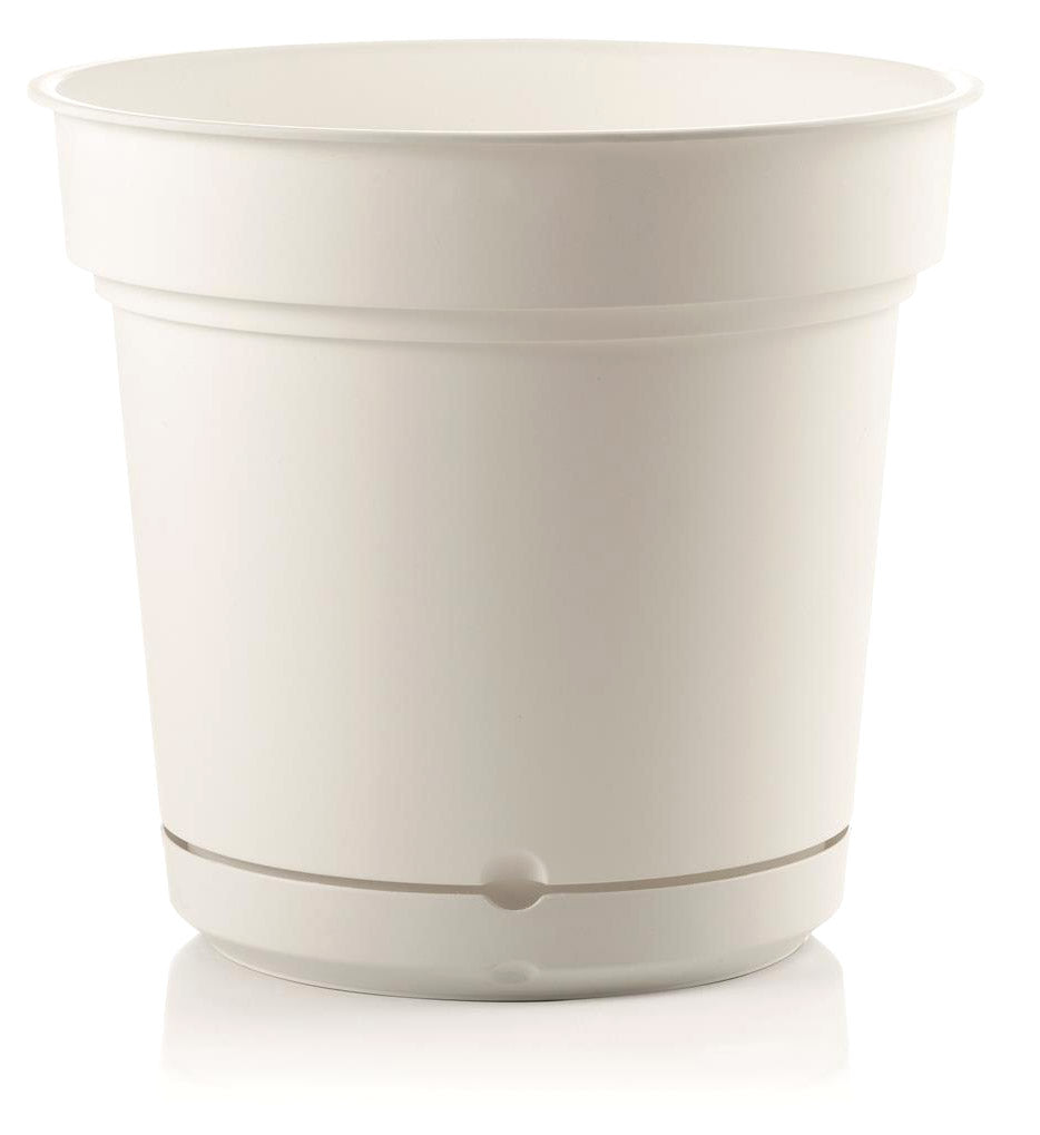 Vaso Ø38x34 cm in Polipropilene Hydral 38 Bianco