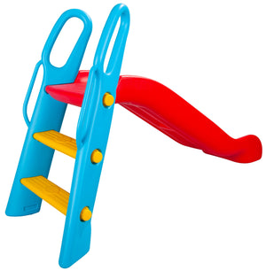 Scivolo per Bambini 64x141x92 cm in Plastica Rosso