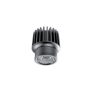 Faretto Incasso Dynamic Alluminio Nero Led 15W 3000K Luce Calda