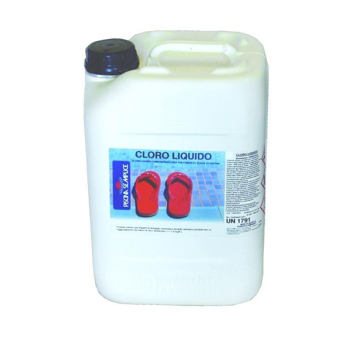 Cloro Liquido 25Kg - Mantenimento Acqua Della Piscina