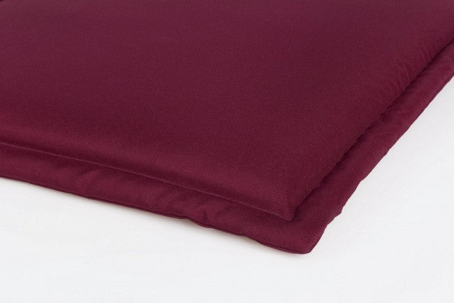 Cuscino Poly180 Bordeaux per Panca 3 Posti in Tessuto per Esterno