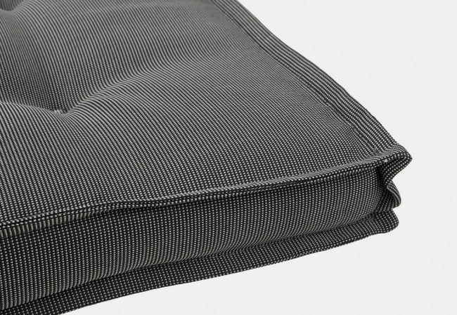 Cuscino Quadrato Poly230 Carbon in Tessuto per Esterno