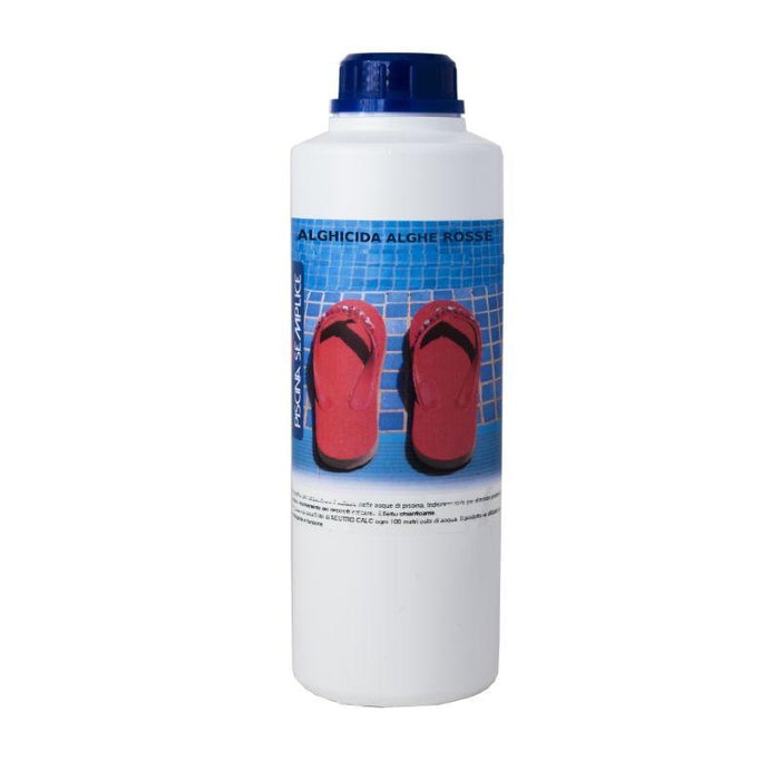 Alghicida Alghe Rosse 1 L - Sanitizzante Disinfettante Per Acqua Piscina