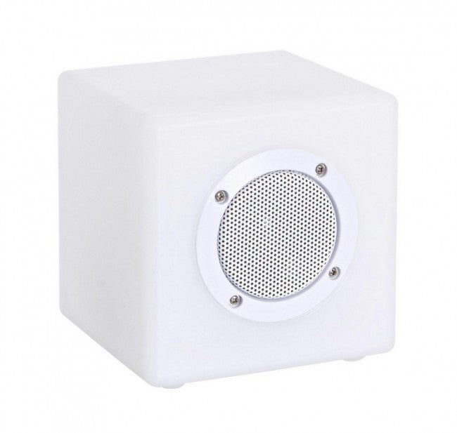 Lampada Led Cubo Speaker Pe 15x15 in Plastica