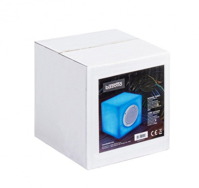 Lampada Led Cubo Speaker Pe 15x15 in Plastica