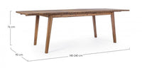 Tavolo Allungabile Varsavia 180-240x90 cm in Legno