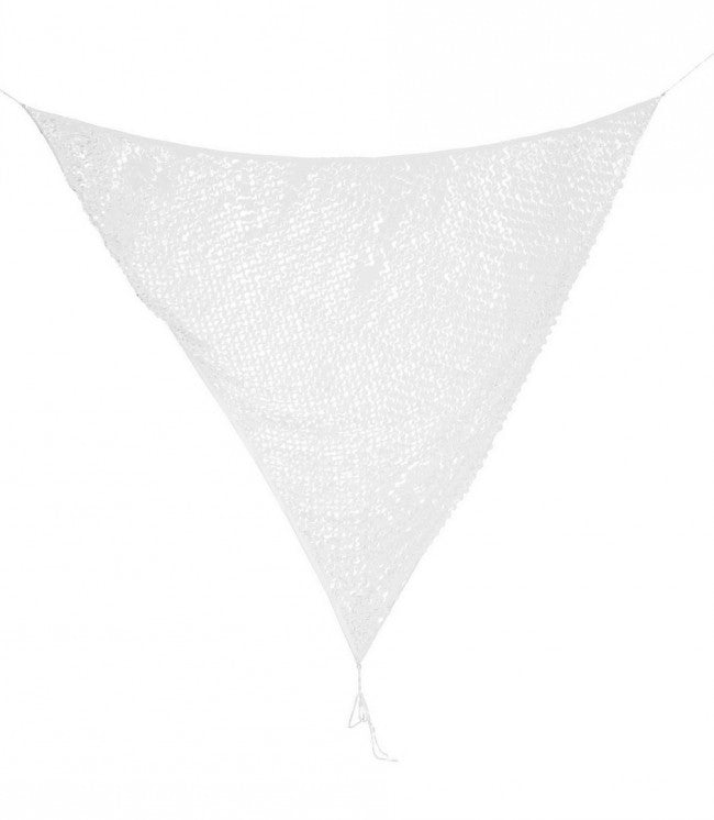 Vela Ombreggiante Moon Bianco 3,6x3,6m in Poliestere