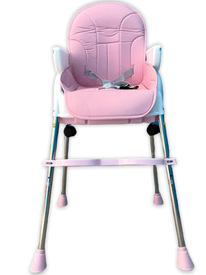 Seggiolone per Bambini 4 in 1 Pappa e Gioco Rosa