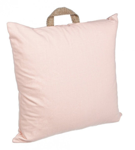 Cuscino Emotion Rosa 45x45 cm in Tessuto