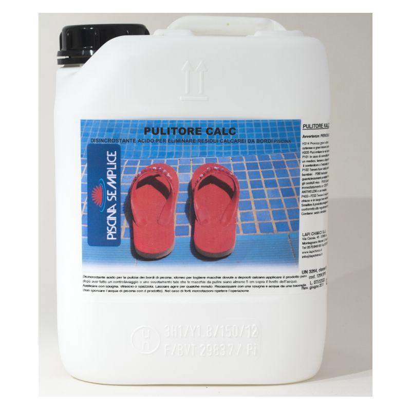 Pulitore Kalc 5Kg - Disincrostante Acido Per Bordo Piscina