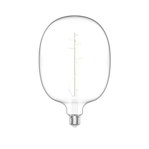 Lampadina led vintage con finitura trasparente