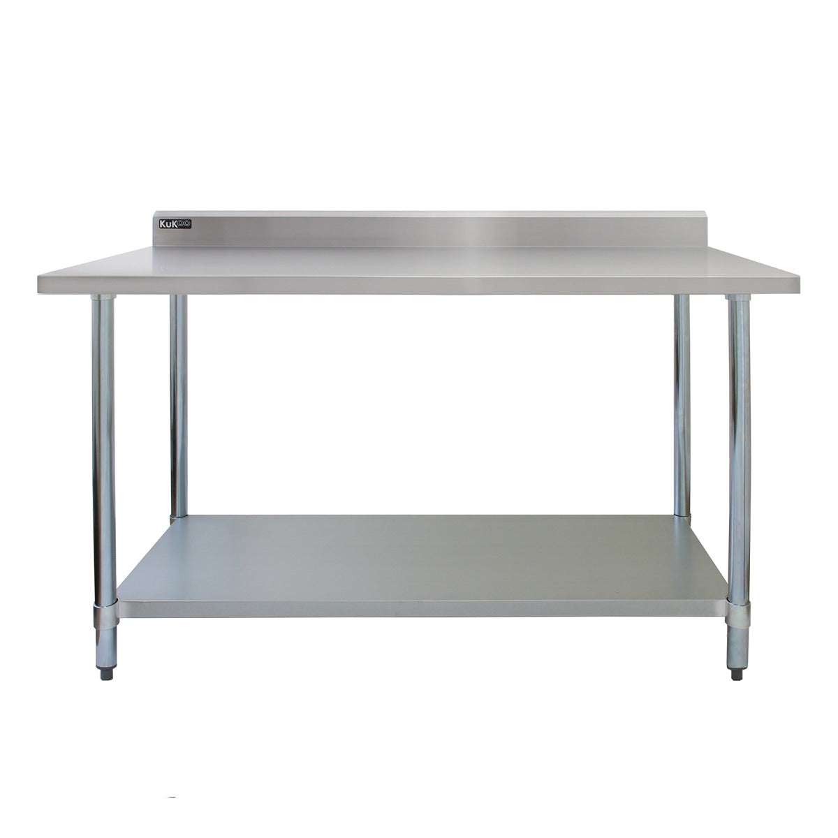 Tavolo in acciaio Inox da Cucina Commerciale Piano Cucina Ristorante - 120 cm