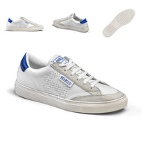 Scarpe sneakers S-TIME Bianco azzurro smart casual Bianche Azzurre Sparco 44