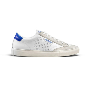 Scarpe sneakers S-TIME Bianco azzurro smart casual Bianche Azzurre Sparco 45