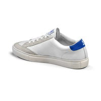 Scarpe sneakers S-TIME Bianco azzurro smart casual Bianche Azzurre Sparco 45