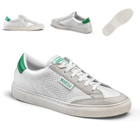 Scarpe sneakers S-TIME Bianco verde smart casual Bianche Verdi Sparco 42