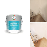 Pittura lavabile Pareti vive anticondensa con antimuffa certificata hccp Tixe 4 lt