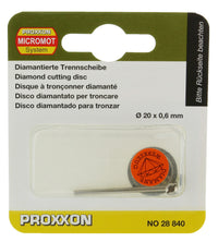 PROXXON 28840 FIG.25 DISCO DIAMANTATO MM.20 PROXXON GMBH PZ 1,0