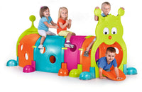 Bruco Tunnel per Bambini da Giardino 170x100x108 h cm in Plastica Multicolor