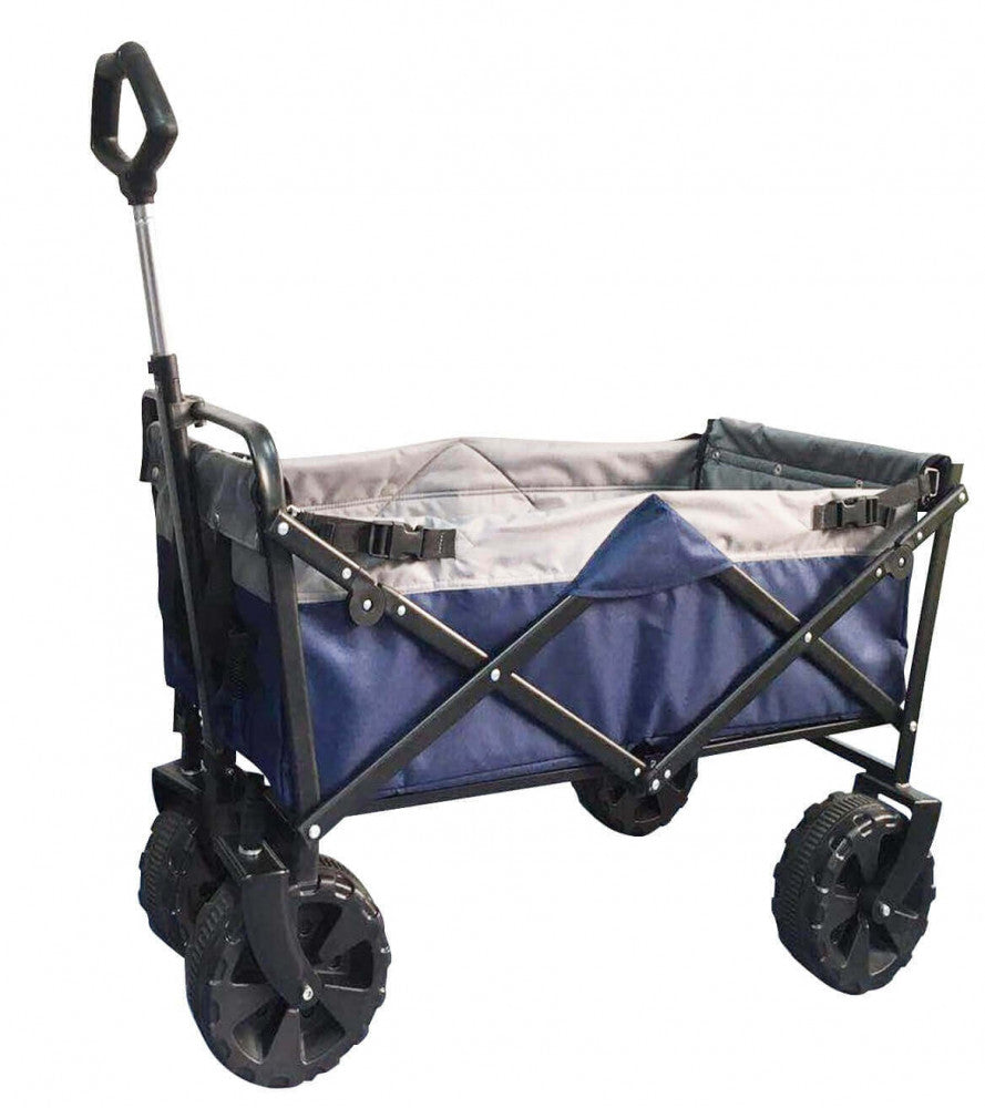 Carrello Pacific 125x60x99 cm in Acciaio Blu