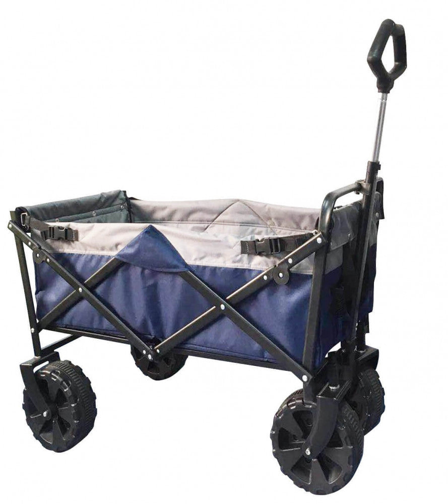 Carrello Pacific 125x60x99 cm in Acciaio Blu