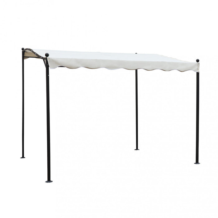 Gazebo Pergola 3x2,5 m in Acciaio Antracite