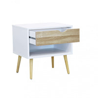 Mobile Benedict 50x39x49.7 h cm in Legno Bianco