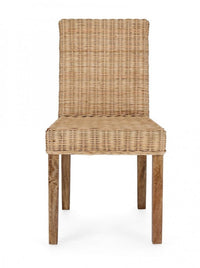 Sedia 47x55x87 cm Analuz in Rattan