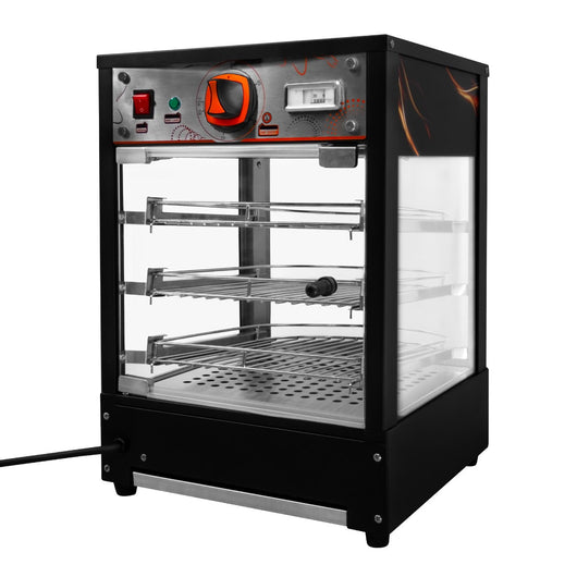 Scaldavivande commerciale 30 - 85°C  per pizza Display In vetro Incluse le pinze