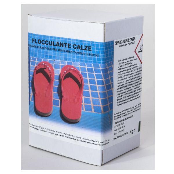 Flocculante Cartucce  12Kg  - 8 Calze Da 125 Grammi Concentrato