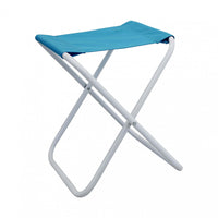 Sgabello Steel Oxford 30x38x35 h cm in Acciaio Blu