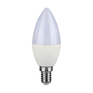 Bulbo LED - Samsung Chip 4.5W E14 Candela di plastica 3000K