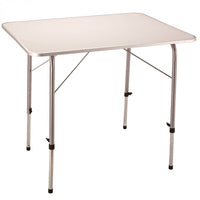 Tavolino Professional 80x60x50/69 h cm in Acciaio Bianco