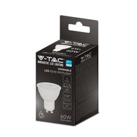 Spotlight di plastica a ondulazione da 6W GU10 con chip Samsung 6500k 110'd Dimmable