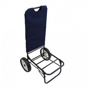 Carrello Sirio 45x50x103 h cm in Acciaio Blu