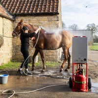 Doccia di cavallo portatile 18L istantanea riscaldamento dell'acqua calda