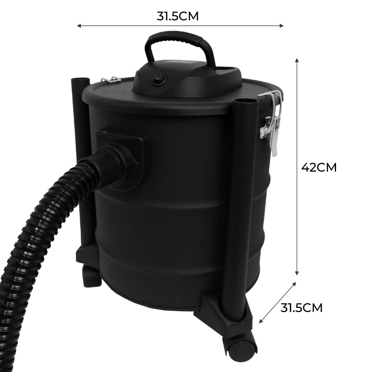 Aspiratore di cenere per caminetto 20L 1200W Aspiratore & soffiatore per legna da ardere